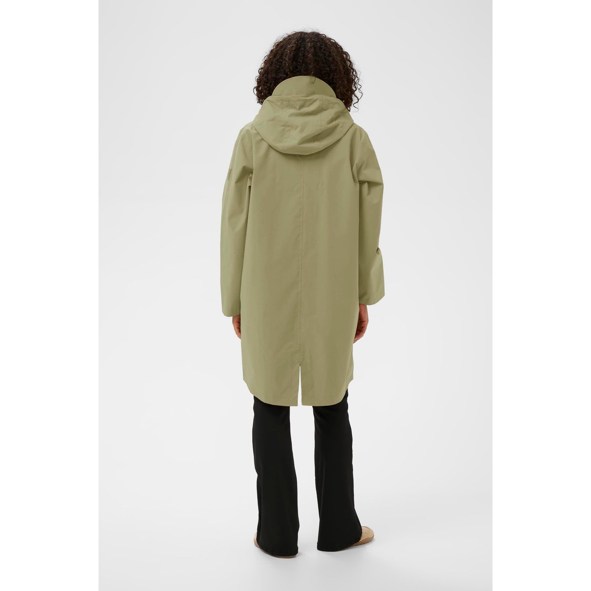 Manteau vert dusky green, KAFFE