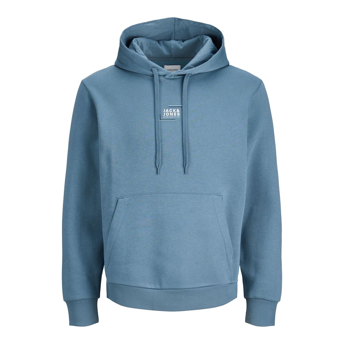 Sweat à capuche bleu, JACK & JONES