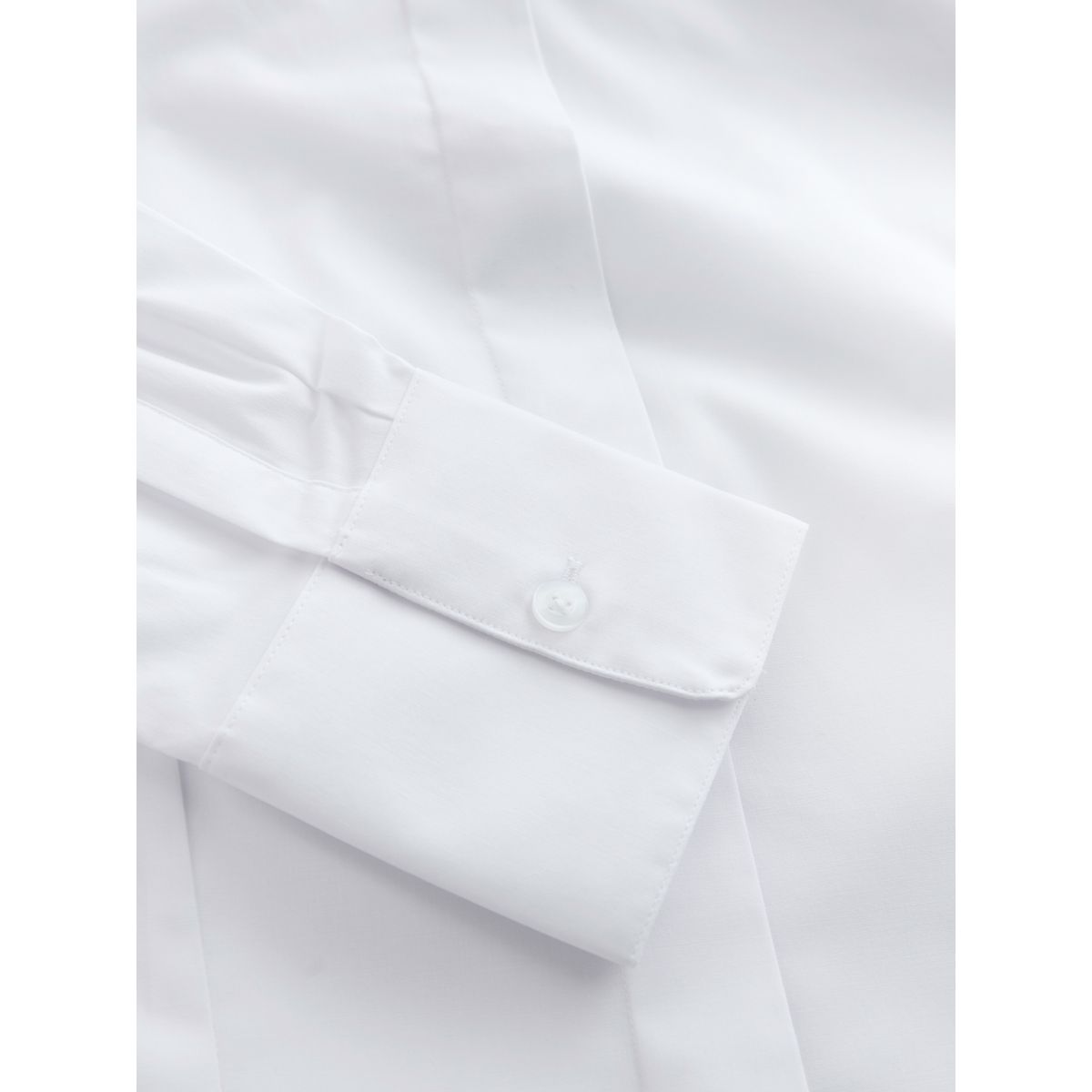 Chemise stretch ajustée, lot de 2 blanc, NEXT