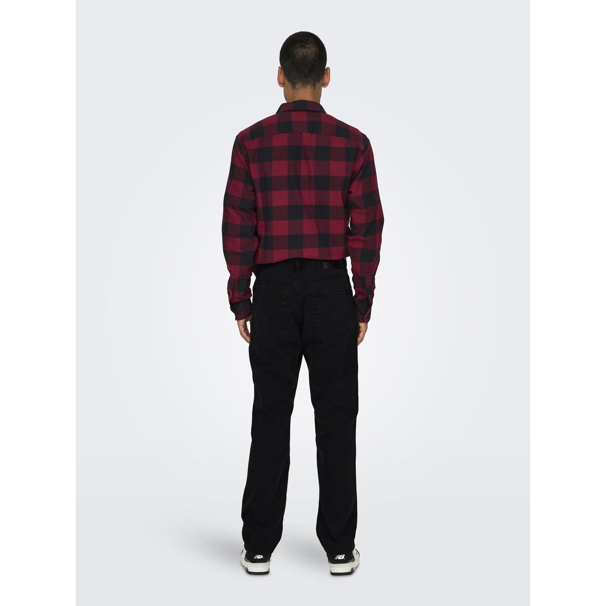 Coupe Regular black denim, ONLY & SONS