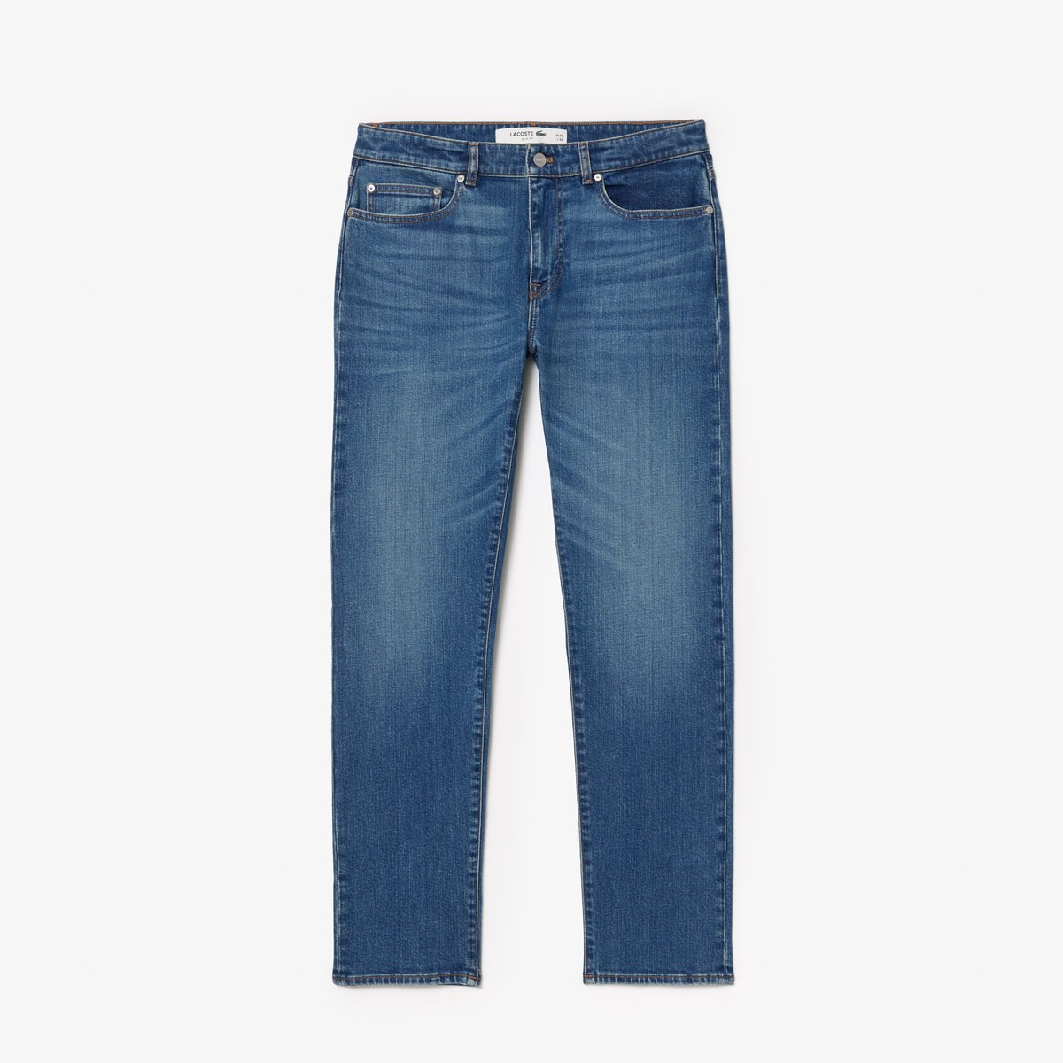 Jean 5 poches indigo slim fit bleu-mk9, LACOSTE
