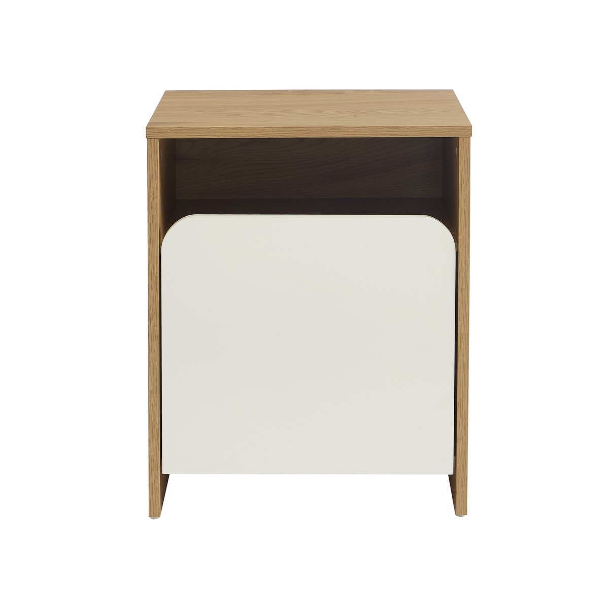 Table de chevet avec porte KILDA chêne clair, BAÏTA