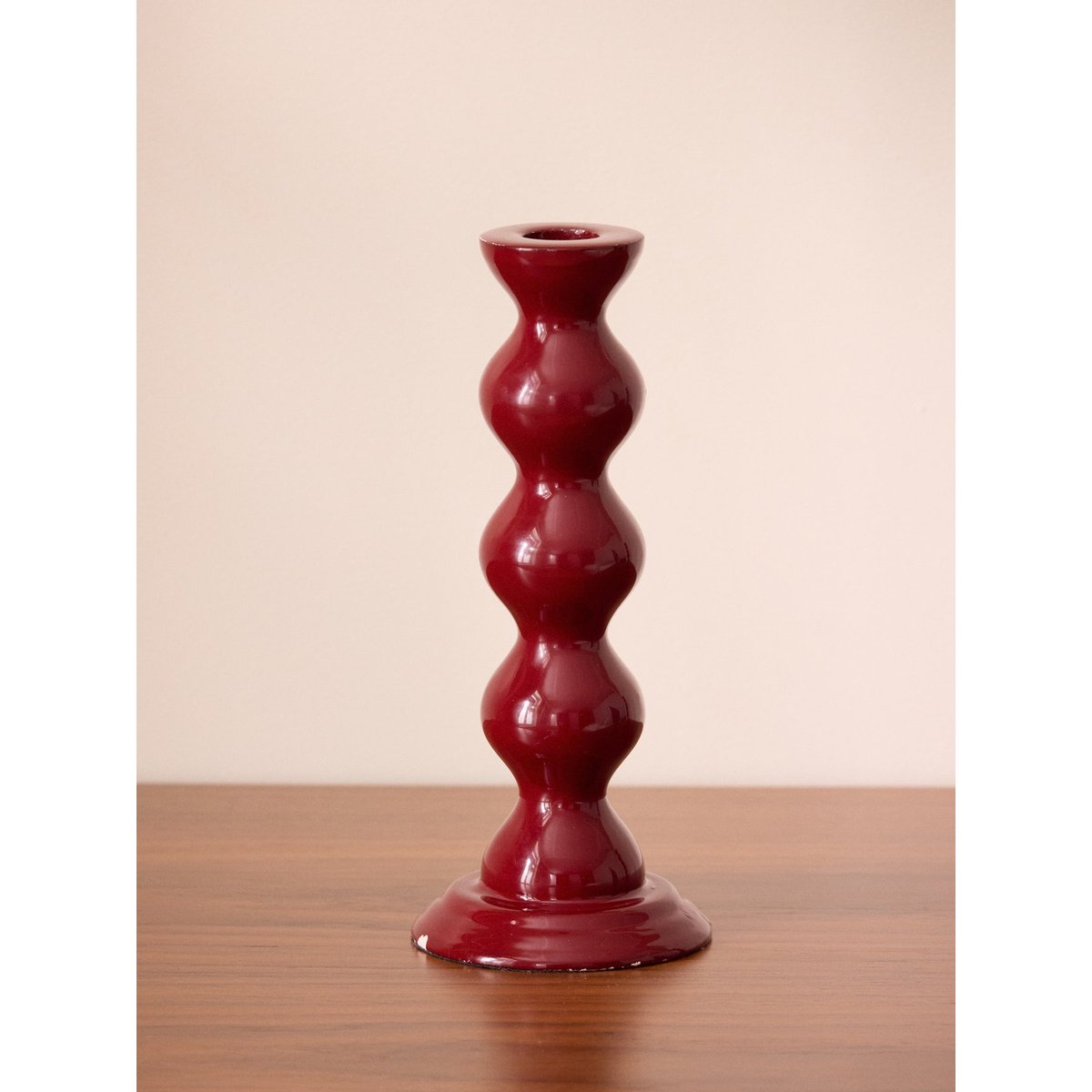 Bougeoir boules Emma - moyen modèle bordeaux, CYRILLUS