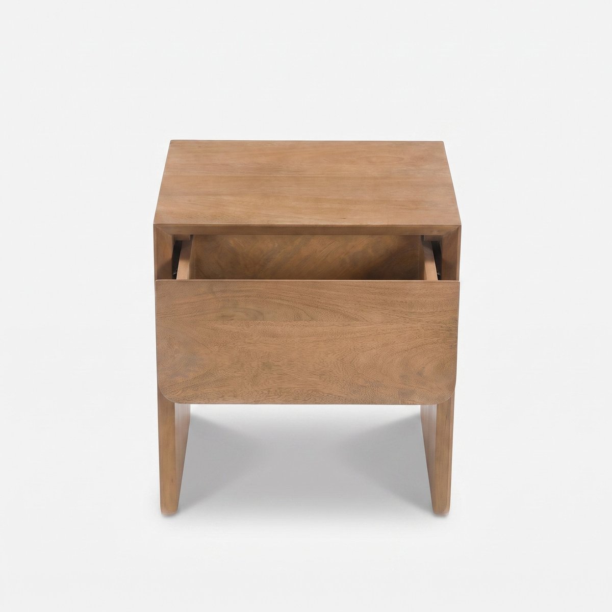 Table de chevet Achille - ACHILLE marron clair, MAISON PAVANE