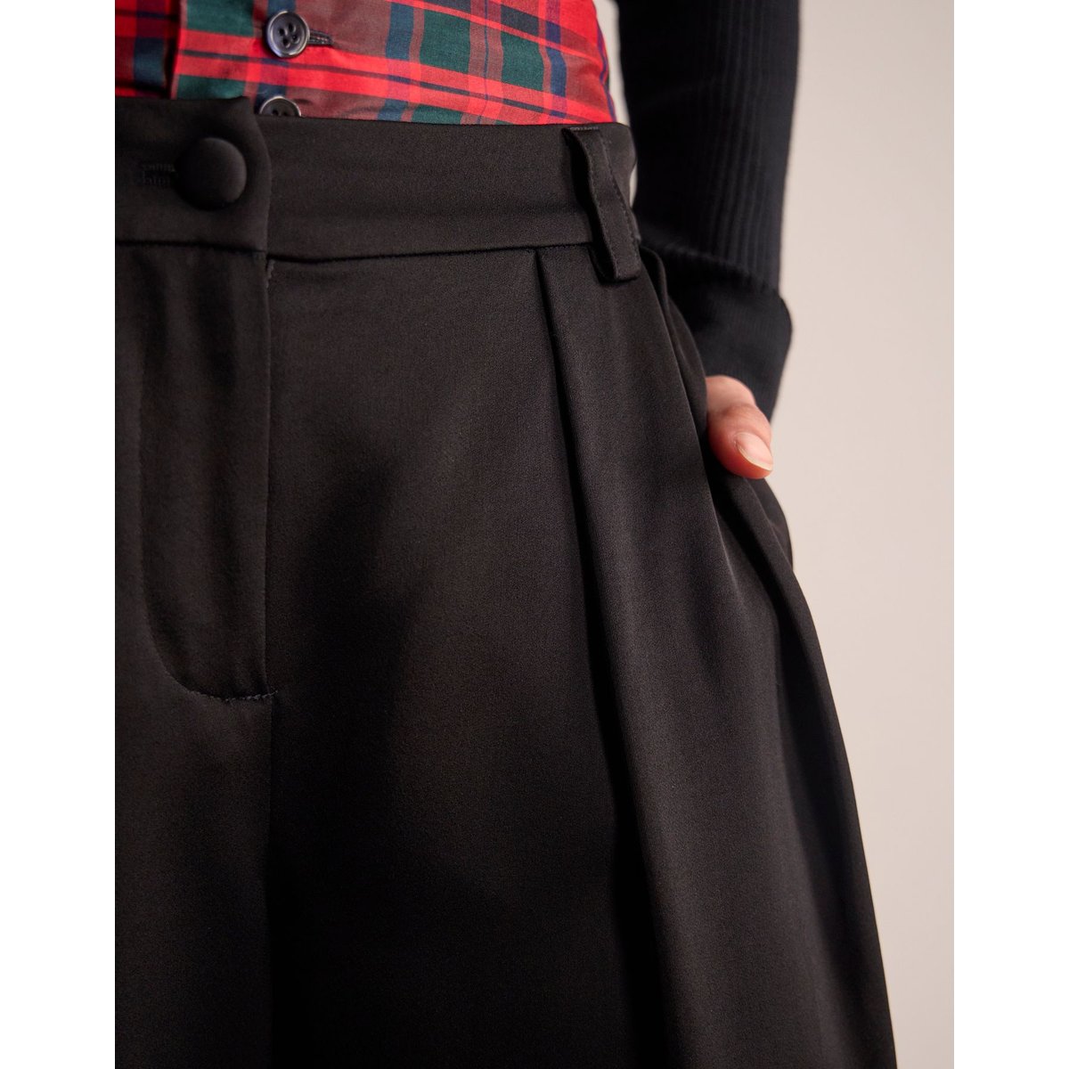 Pantalon Luciano noir, INES DE LA FRESSANGE PARIS