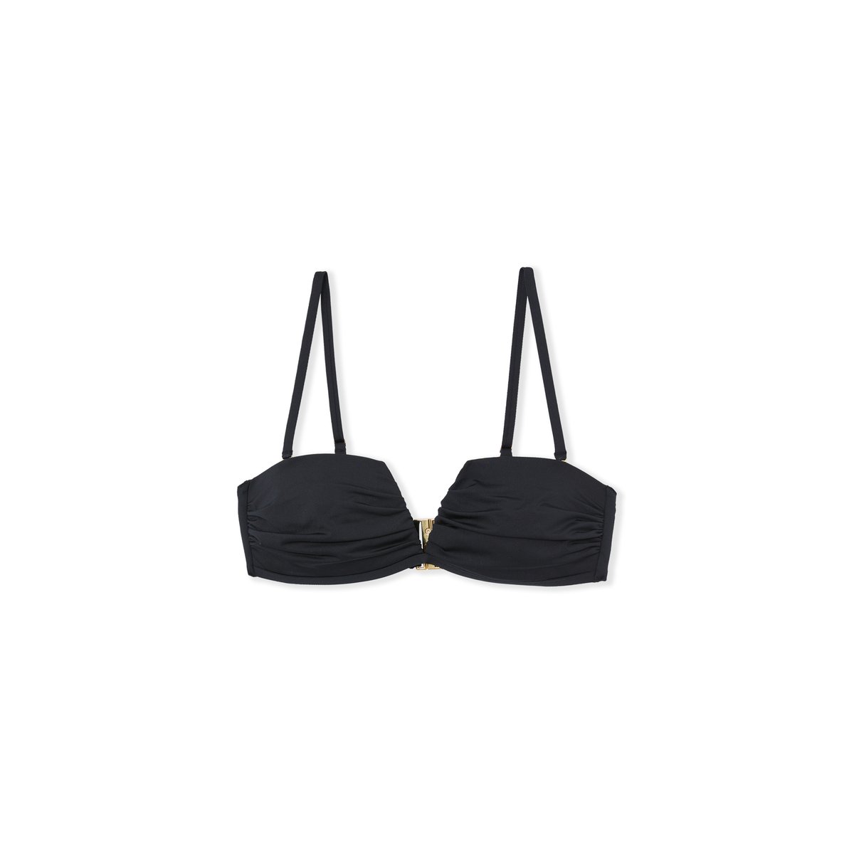 Haut de maillot de bain bandeau avec bretelles amovibles HARMONIE SWIM noir, ETAM
