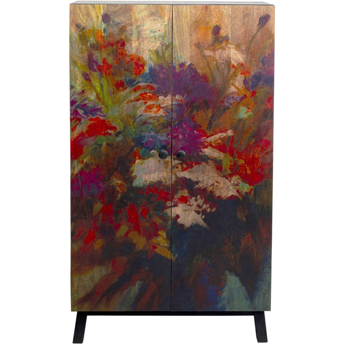 Armoire fleurs multicolore, KARE DESIGN