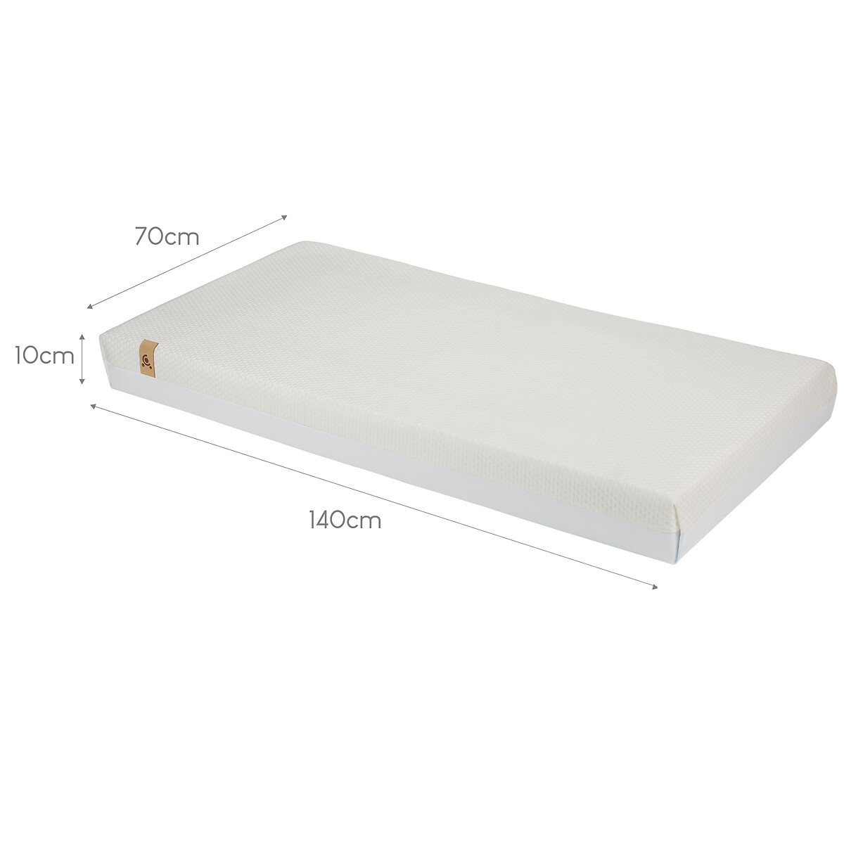 Harmony Bamboo Sprung Mattress cream, CUDDLECO