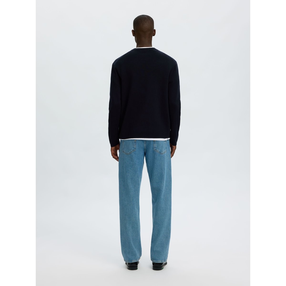 Pullover bleu - sky captain1, SELECTED