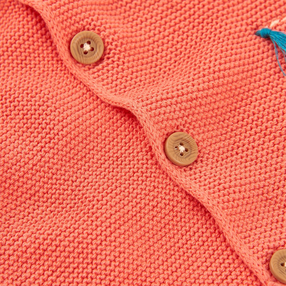 Veste bébé en coton orange, BOBOLI