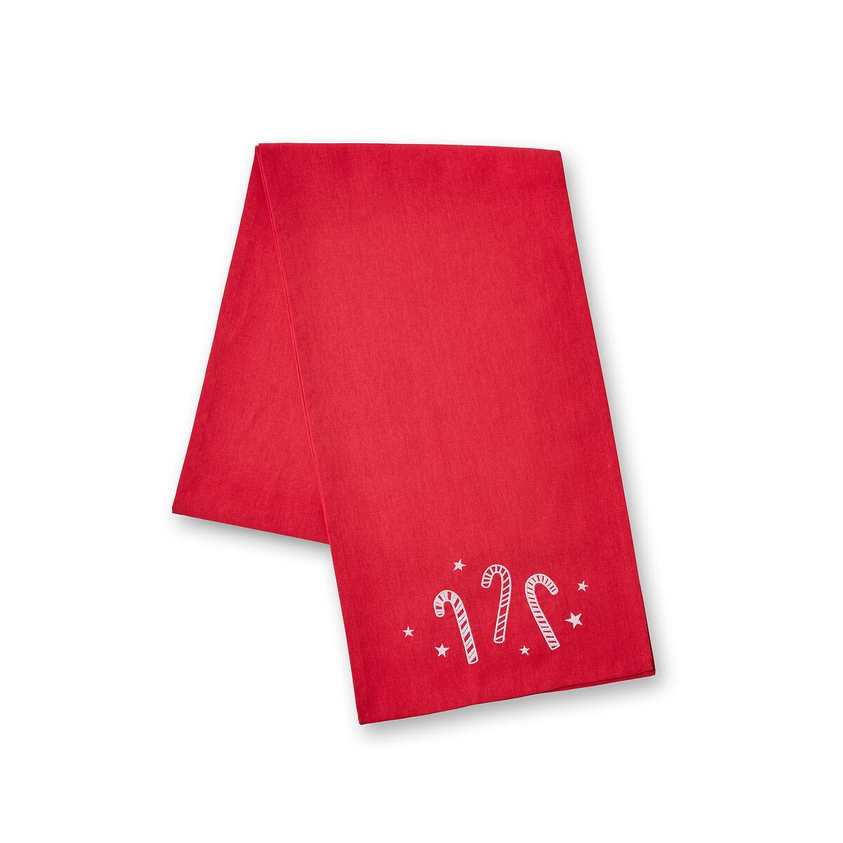 Christmas Candy Cane Table Runner - 33x220cm red, CATHERINE LANSFIELD