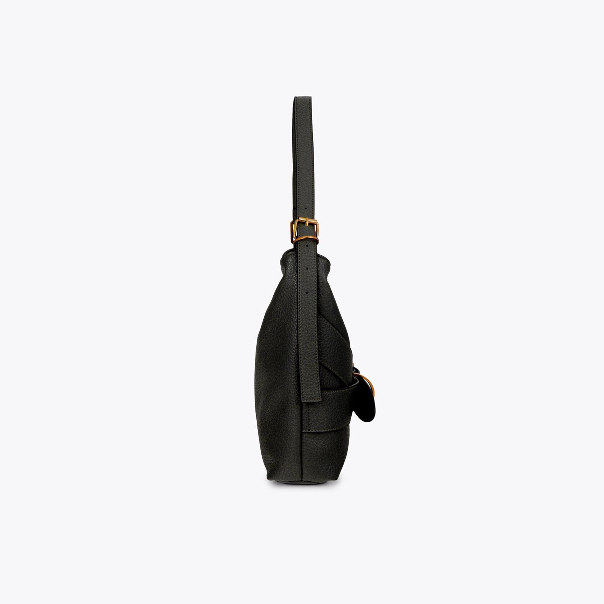 Sac à main hobo avec ceinture décorative noir, LOLA CASADEMUNT