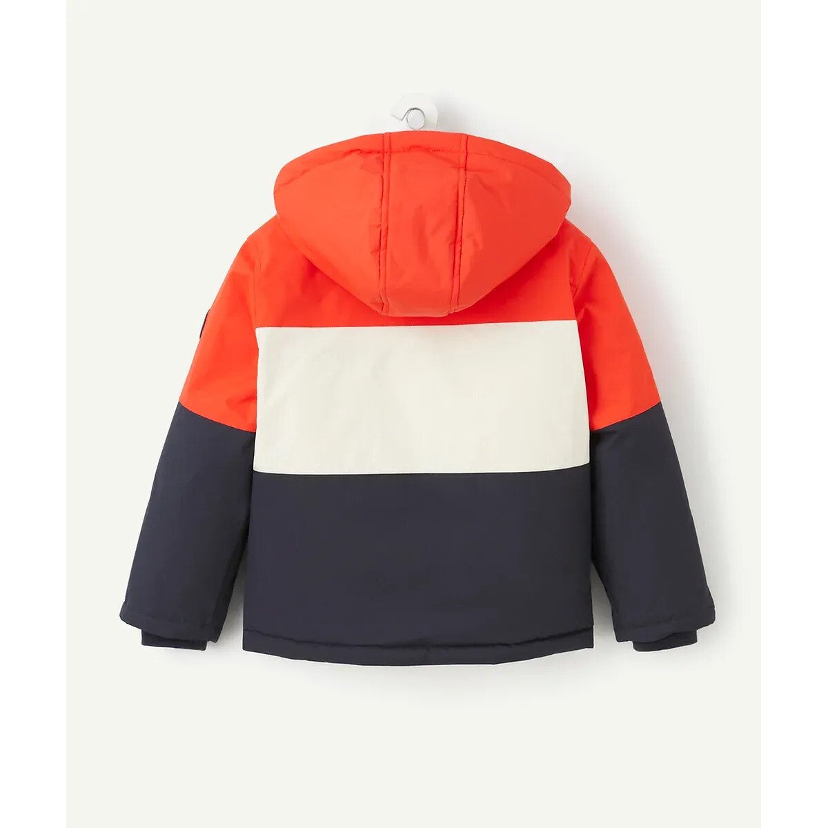 Ski Style Parka orange/ecru, TAPE A L'OEIL