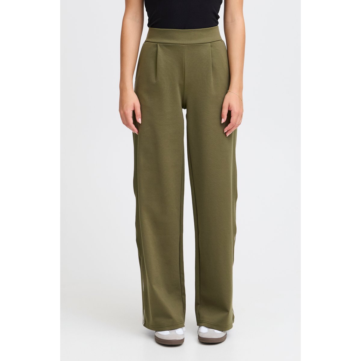 Pantalon large à taille haute kalamata, ICHI