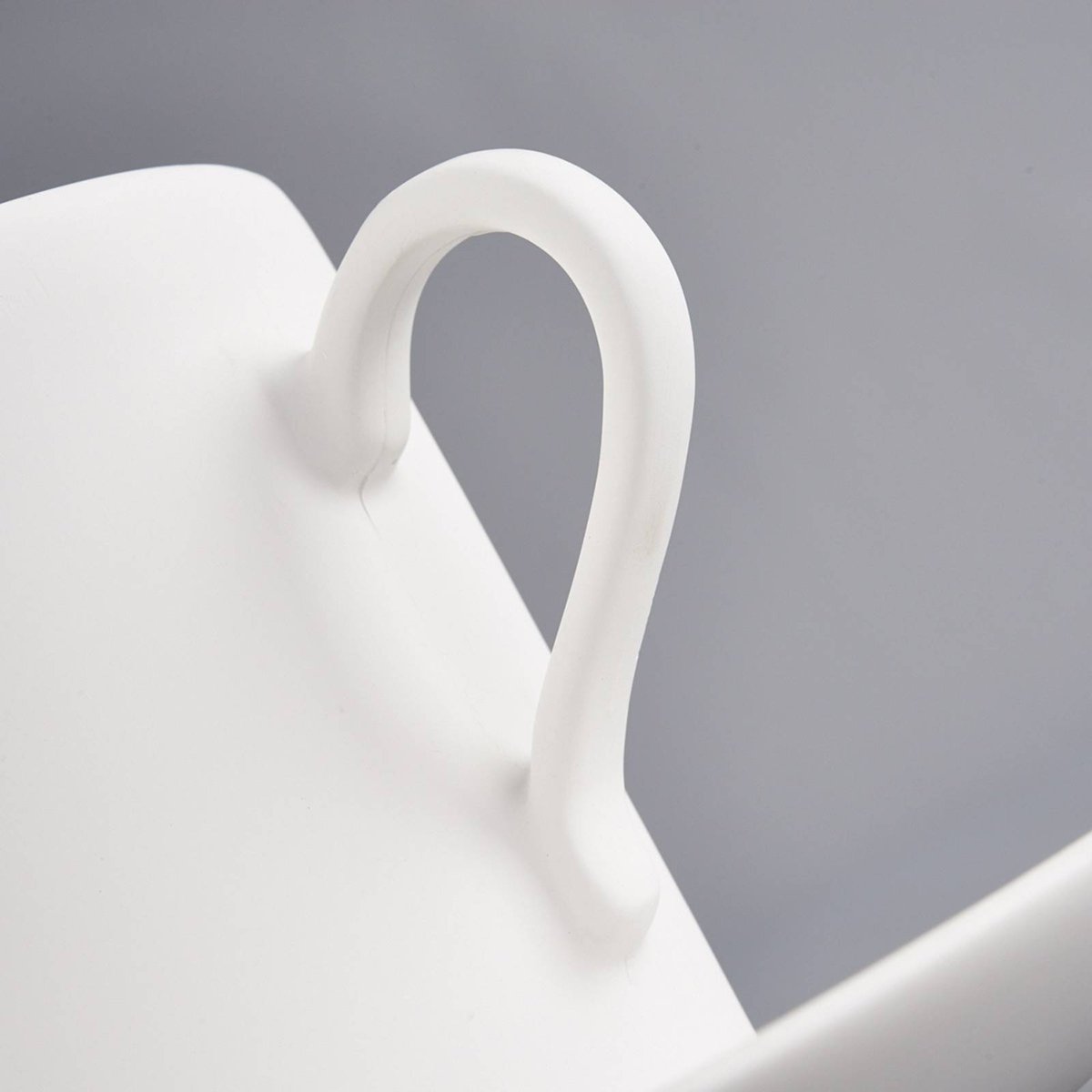 Applique en plâtre moderne, Pocillo blanc, LINDBY