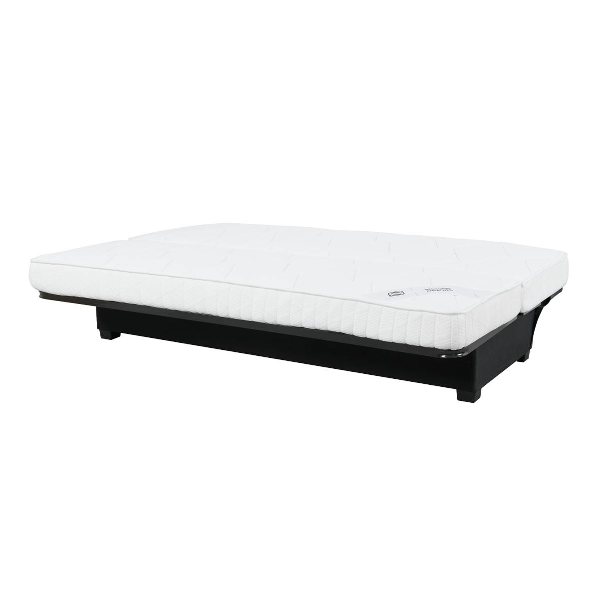 Banquette CC WASSY 130x190, grisson gris, RELAXIMA