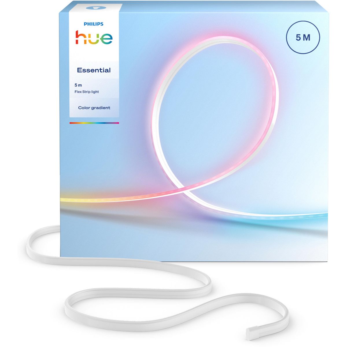 Bandeau LED Essential Flex Strip Light 5m Color Grad couleur unique, PHILIPS HUE