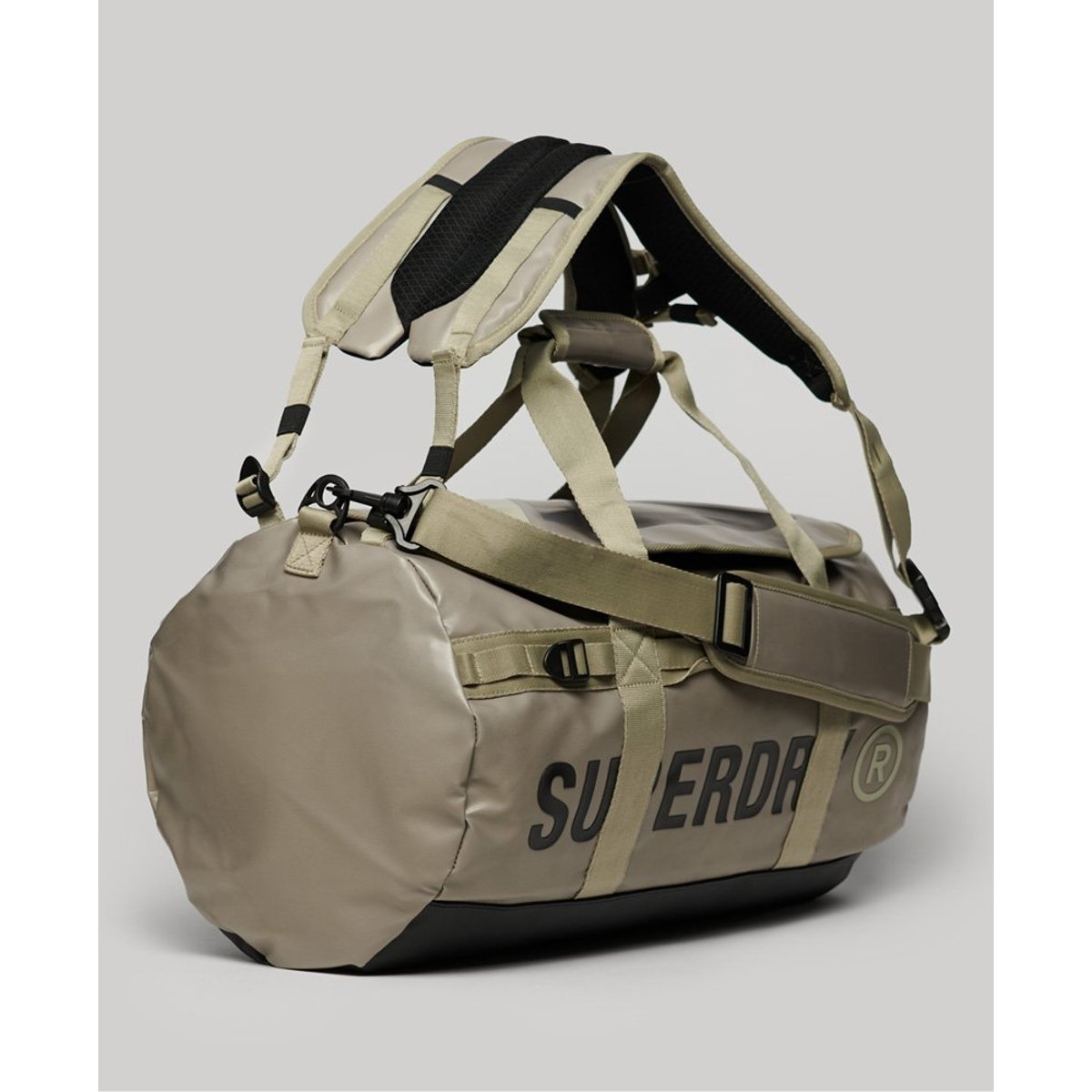 Sac polochon Tarp beige rameau d’hiver, SUPERDRY