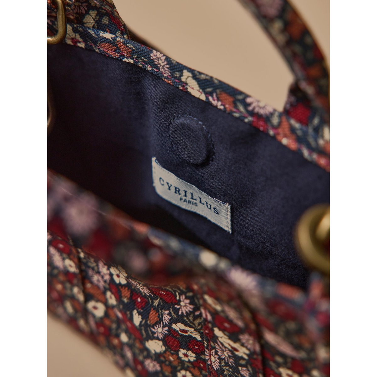 Sac shopper enfant Petal&Daisy - Made with Liberty Fabrics liberty petal and daisy, CYRILLUS