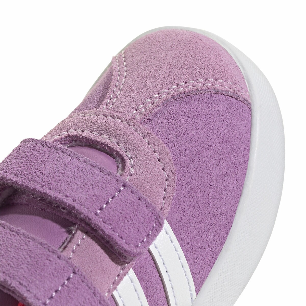 Sapatilhas em pele, VL Court 3.0 malva, ADIDAS SPORTSWEAR