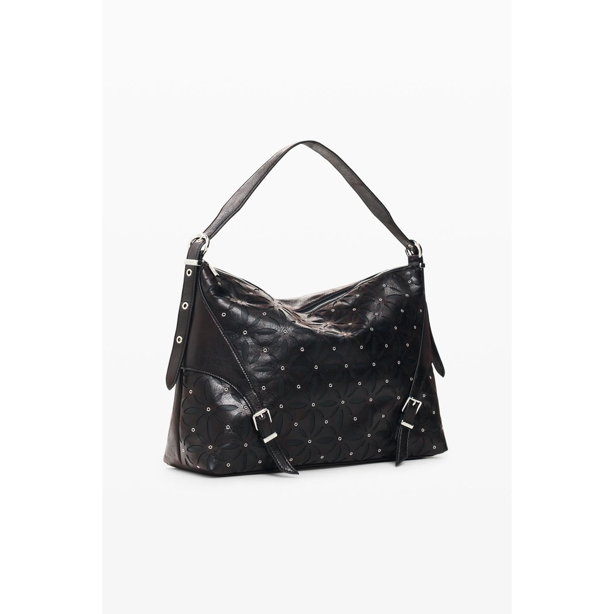 Grand sac épaule noir, DESIGUAL