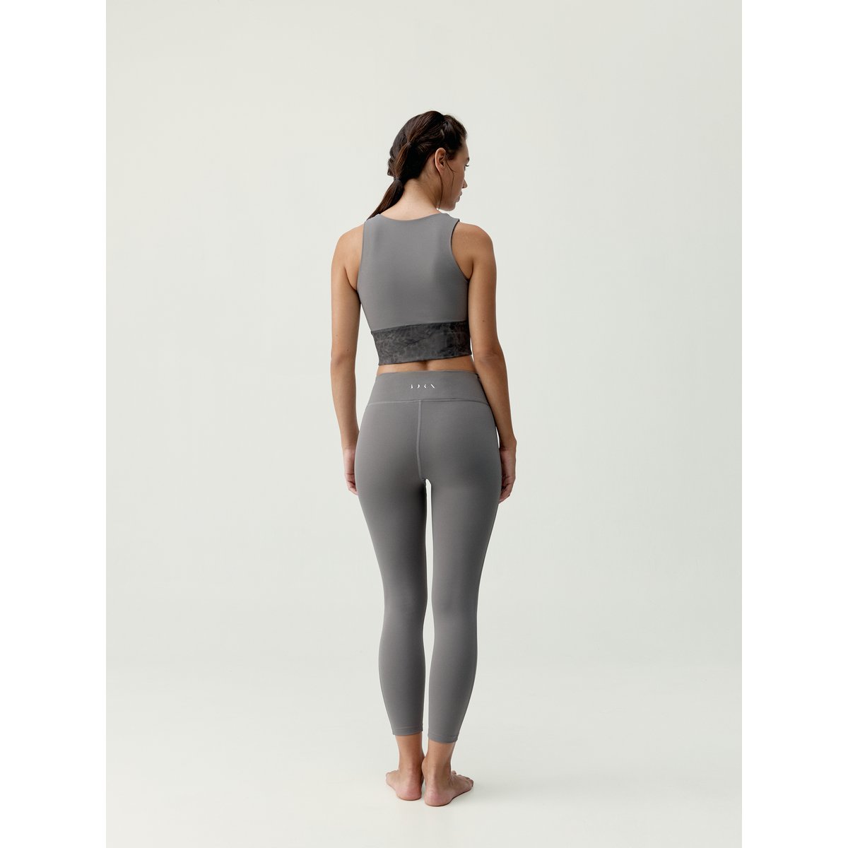 Legging de sport femme Rise Taille haute séchage rapide marron vison, BORN