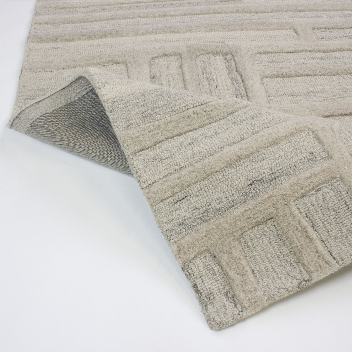 Tapis de couloir en laine ELVA beige, FLAIR RUGS