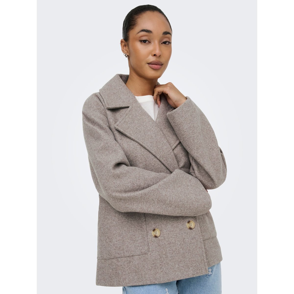 Veste taupe gray, ONLY
