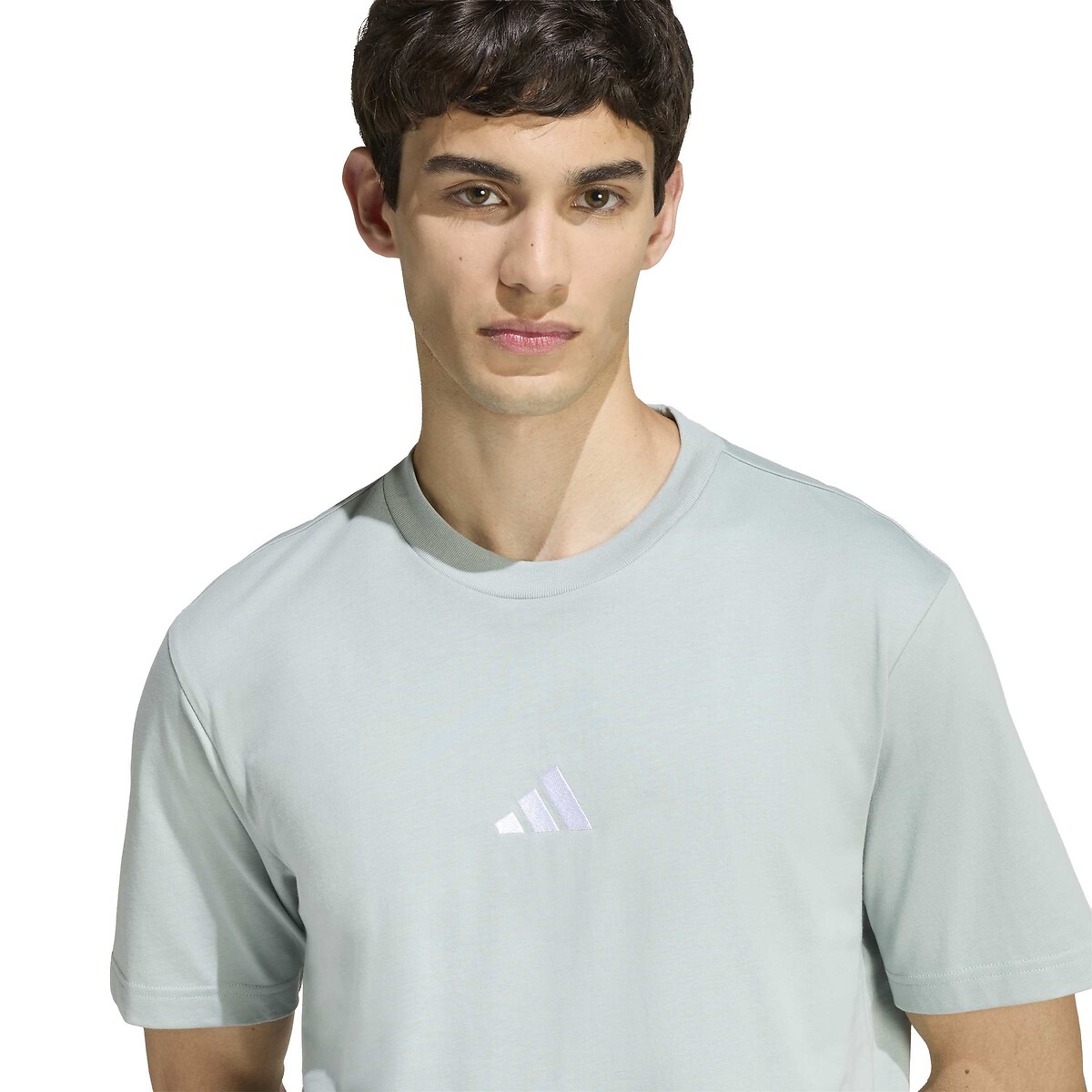 T-shirt manches courtes Essentiel petit logo sauge, ADIDAS SPORTSWEAR