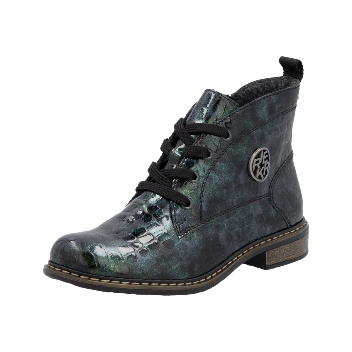 Bottine à Lacets multicolor, RIEKER