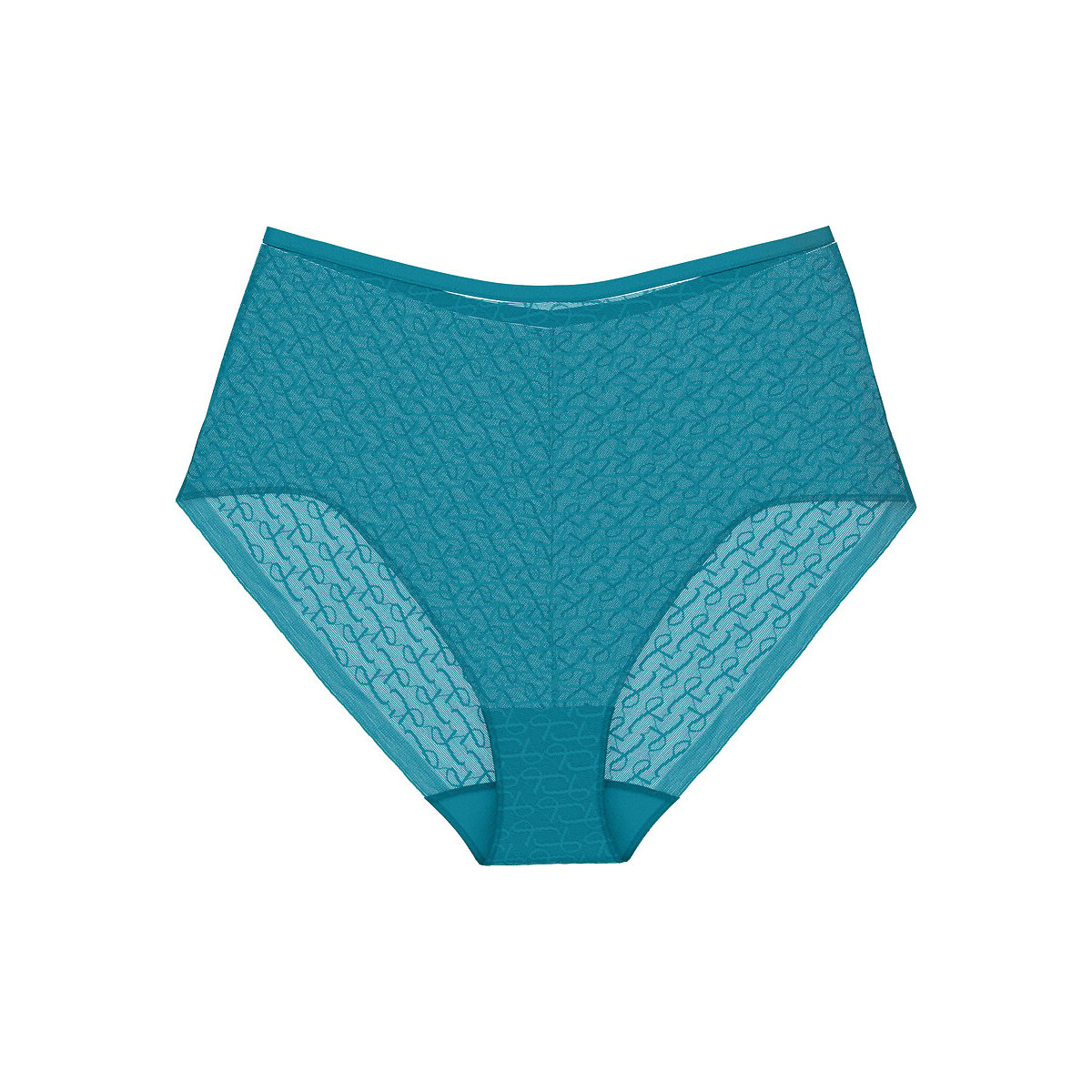 Culotte haute TRIUMPH SIGNATURE SHEER bleu océan, TRIUMPH