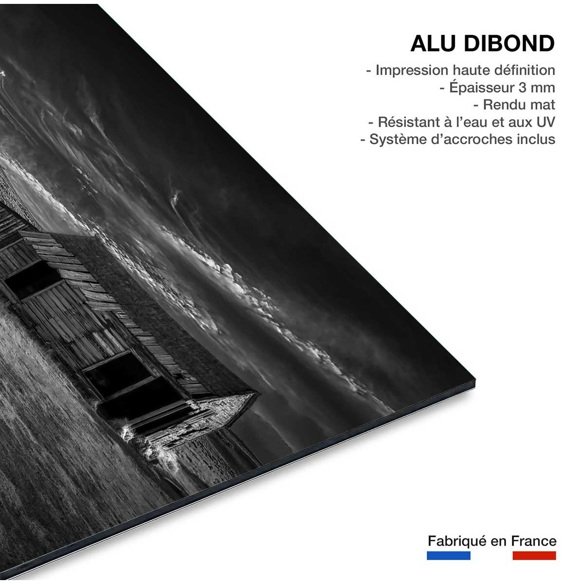 Tableau un orage se prépare tableau alu dibond, HEXOA