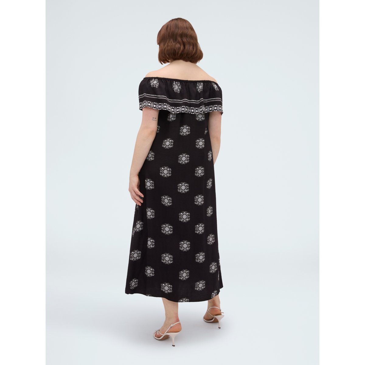 Robe Chill épaules dénudées noir, FIORELLA RUBINO