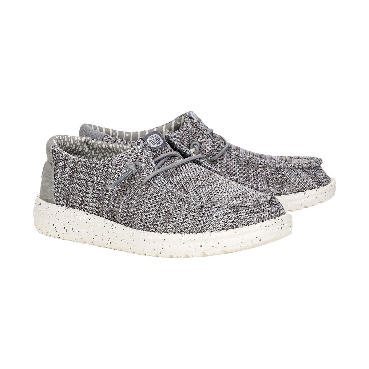 Mocassin à Lacets Wally Y Stretch Sox gris, HEY
