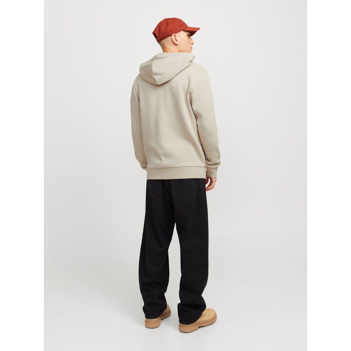 Sweat À Capuche moonbeam, JACK & JONES