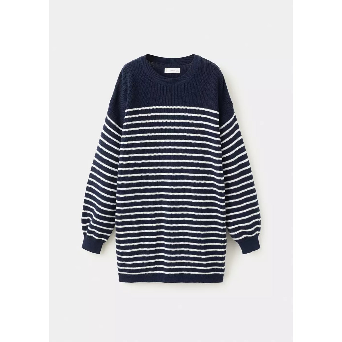 Robe midi maille bleu marine foncé, MANGO KIDS