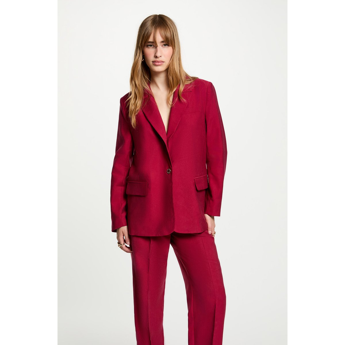 Blazer sans manches bordeaux, MORGAN