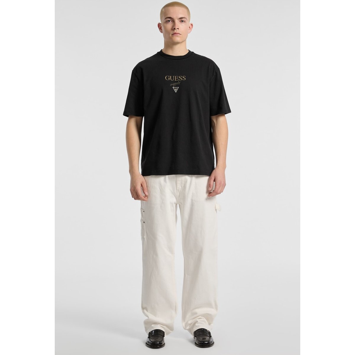Pantalon Carpenter blanc, GUESS