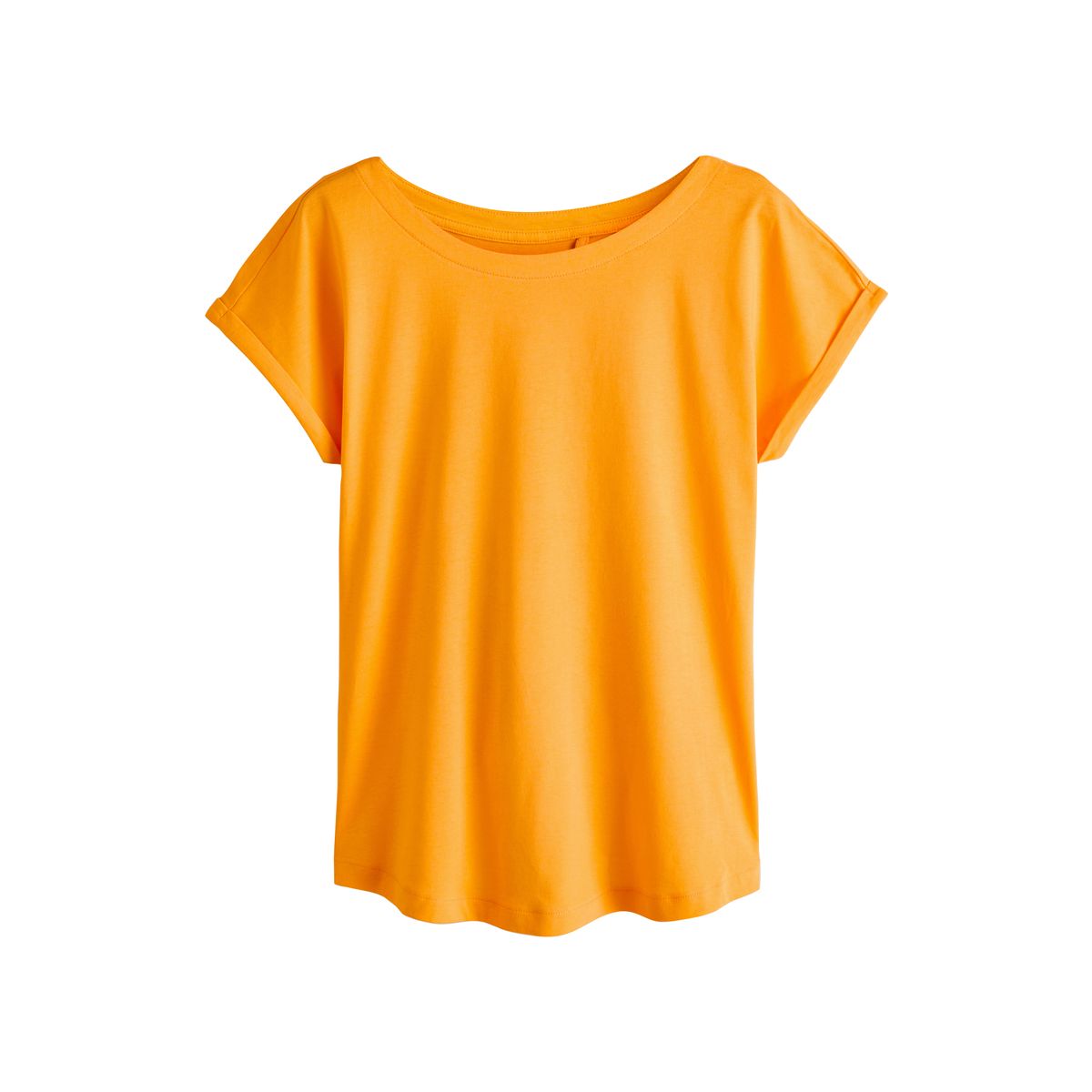 T-shirt à mancherons et col v, lot de 5 marron/orange/jaune/blanc, NEXT