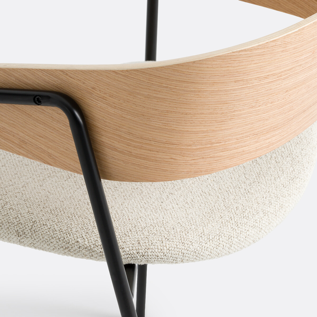 Fauteuil de table, Elleza ecru, LA REDOUTE INTERIEURS