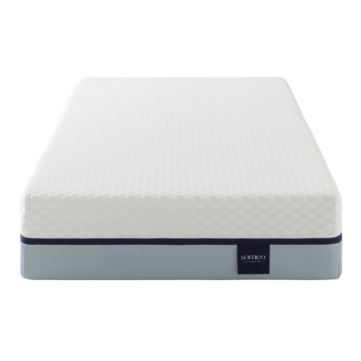 Matelas mémoire de forme Songe 600 blanc, SOMEO