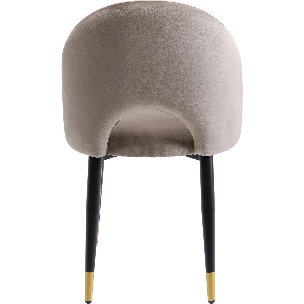 Chaise en velours, IRIS taupe, KARE DESIGN