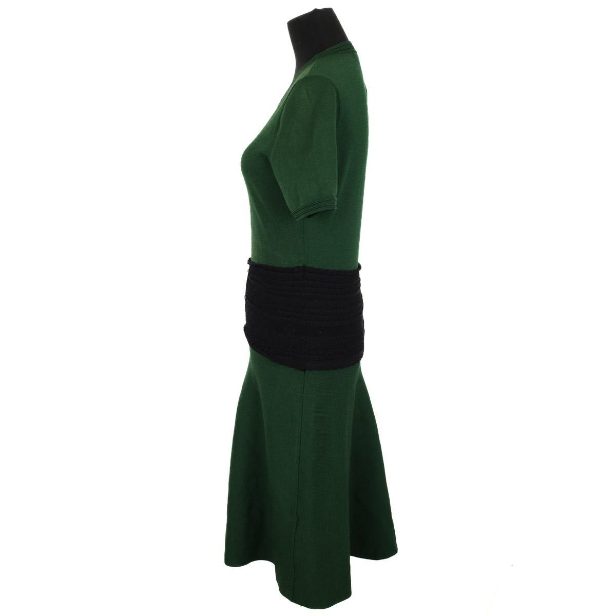 Robe - Très Bon État vert, SANDRO