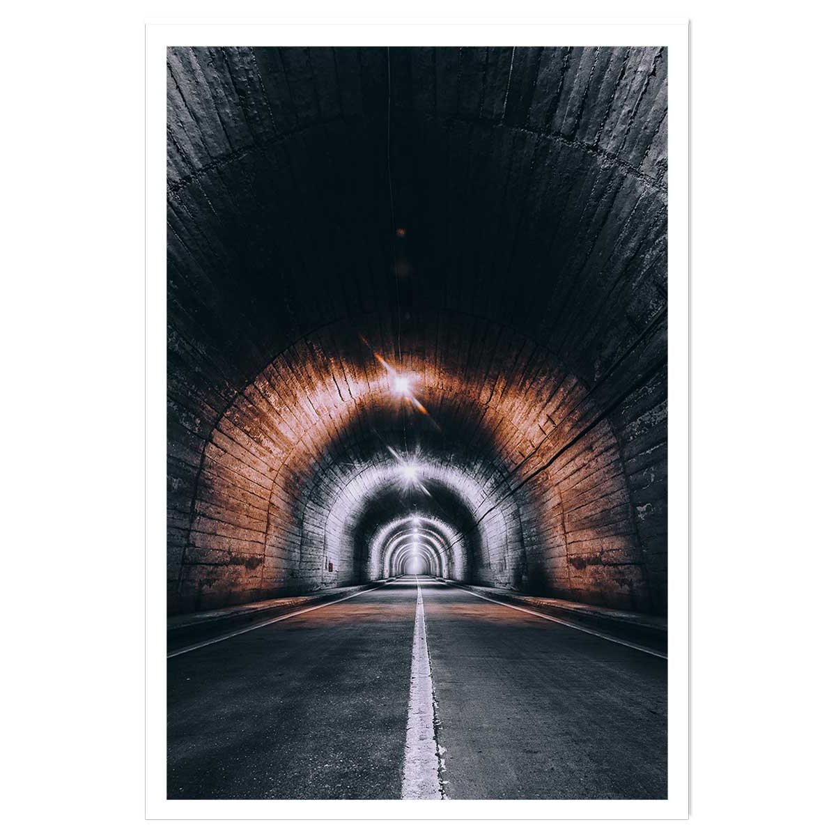 Affiche urbaine get lost somewhere affiche seule, HEXOA