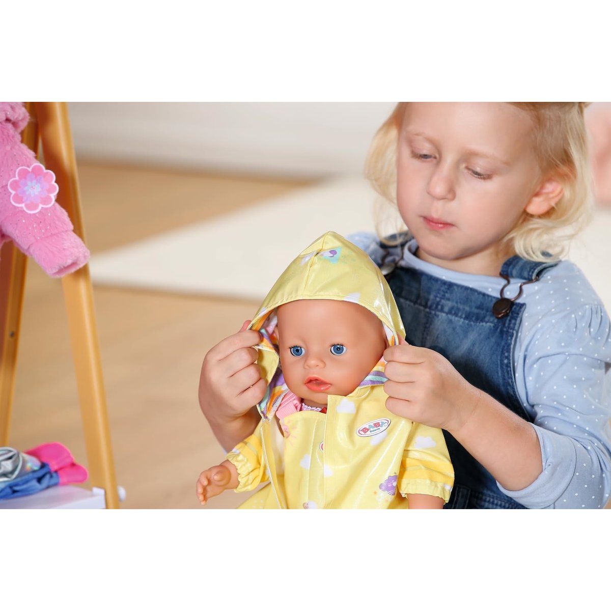 BABY born Deluxe - Tenue de pluie jaune, ZAPF CREATION