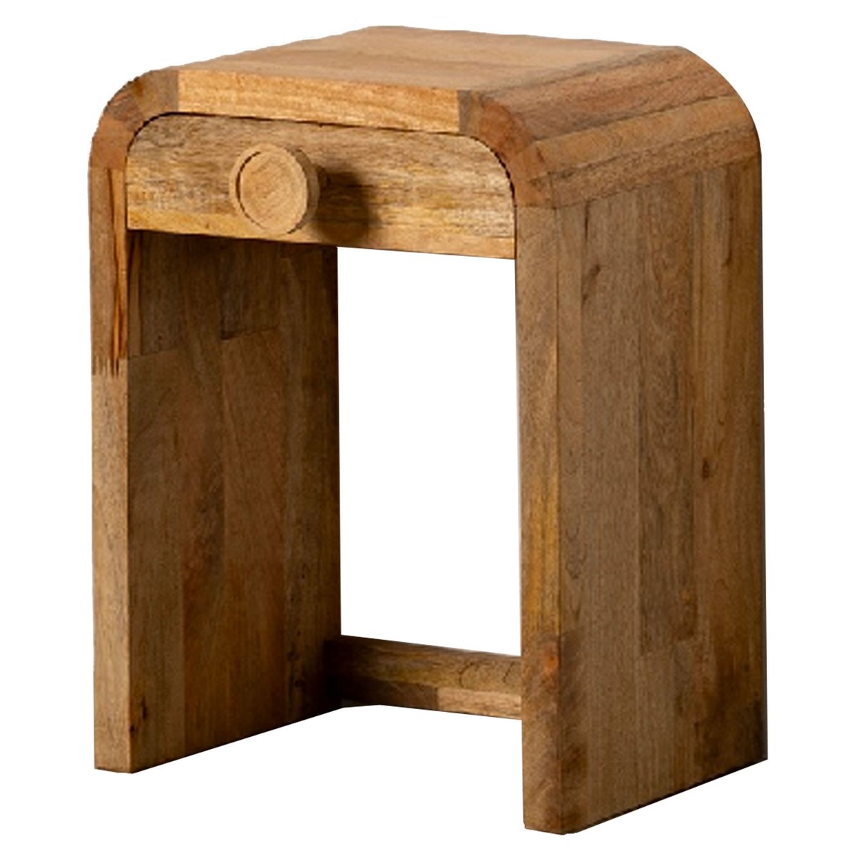 Table de chevet bois 1 tiroir bois, WADIGA