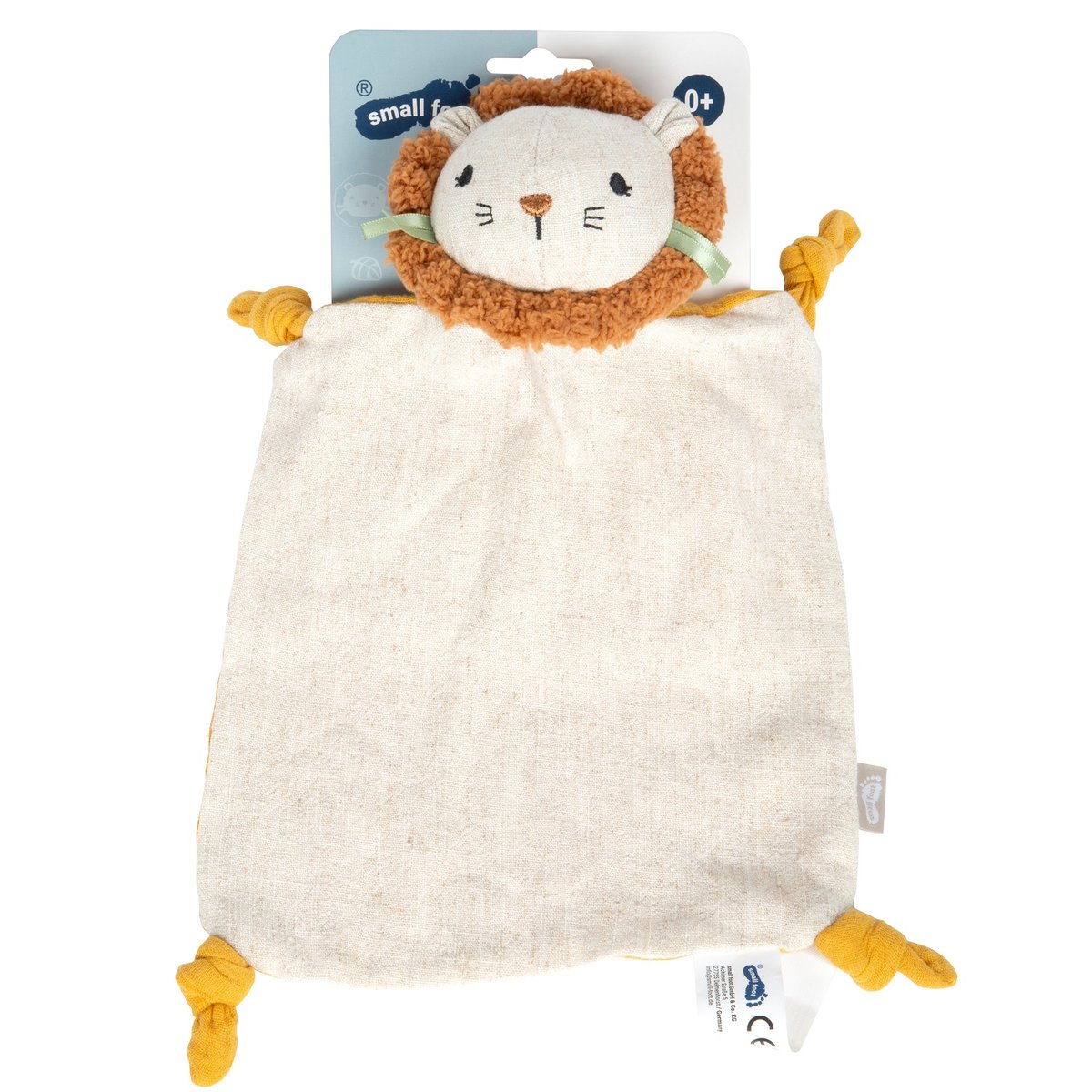 Doudou LITTLE LION jaune, SMALL FOOT COMPANY