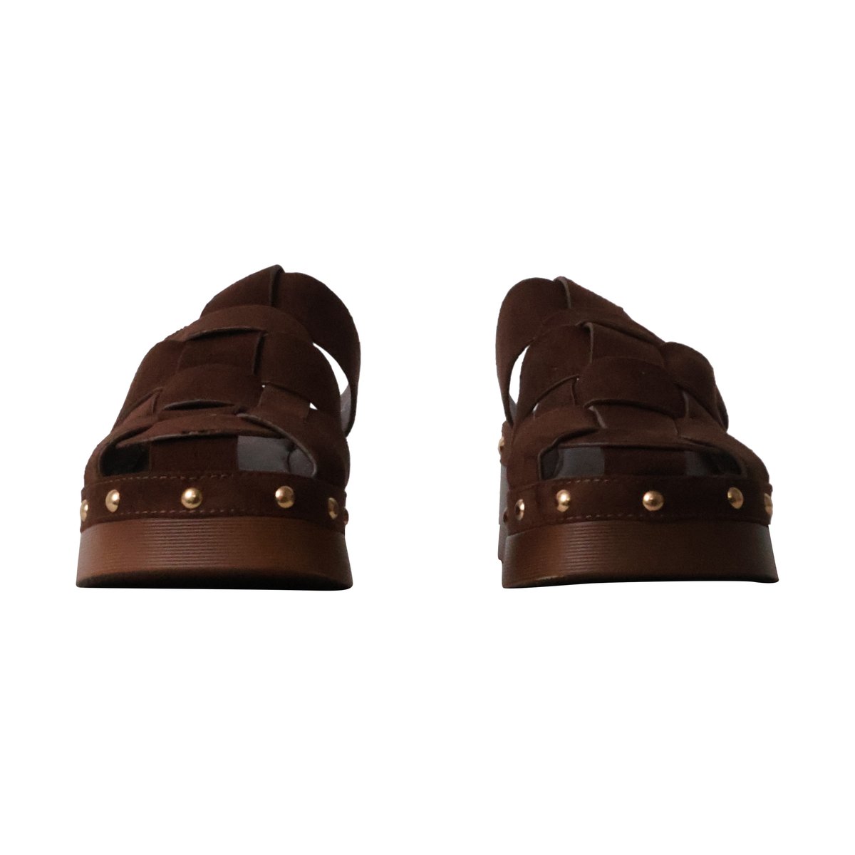 Mules à Enfiler marron, ENZA NUCCI