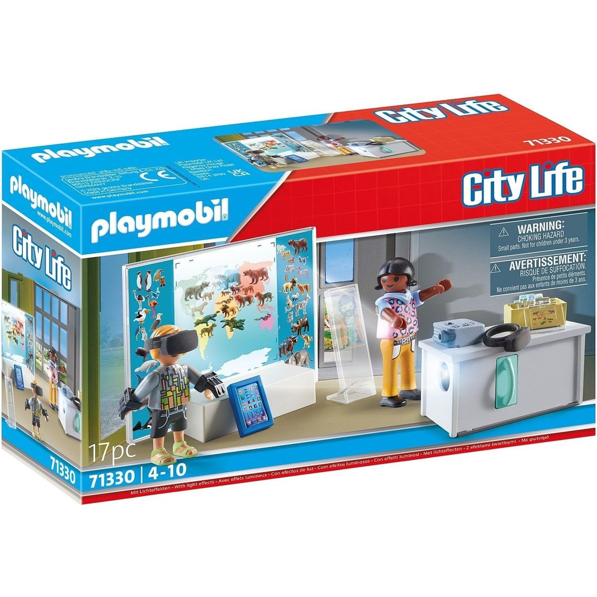City LifeClasse avec réalité augmentée multicolore, PLAYMOBIL