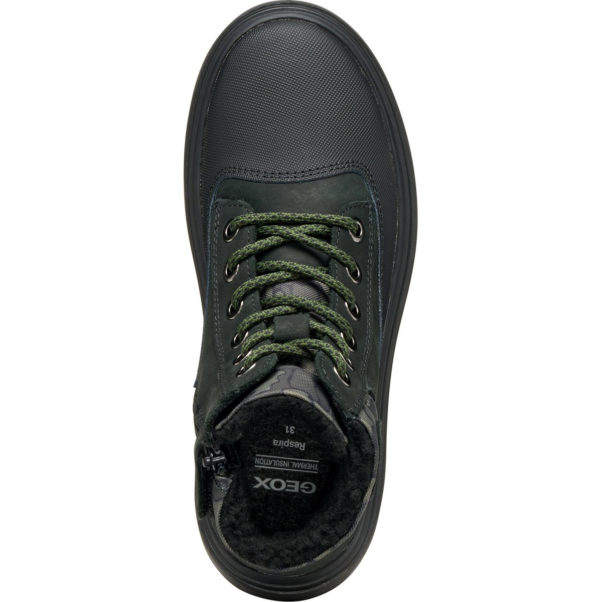 Bottes Et Bottines  J KIDDARTAH  WPF noir/vert militaire, GEOX